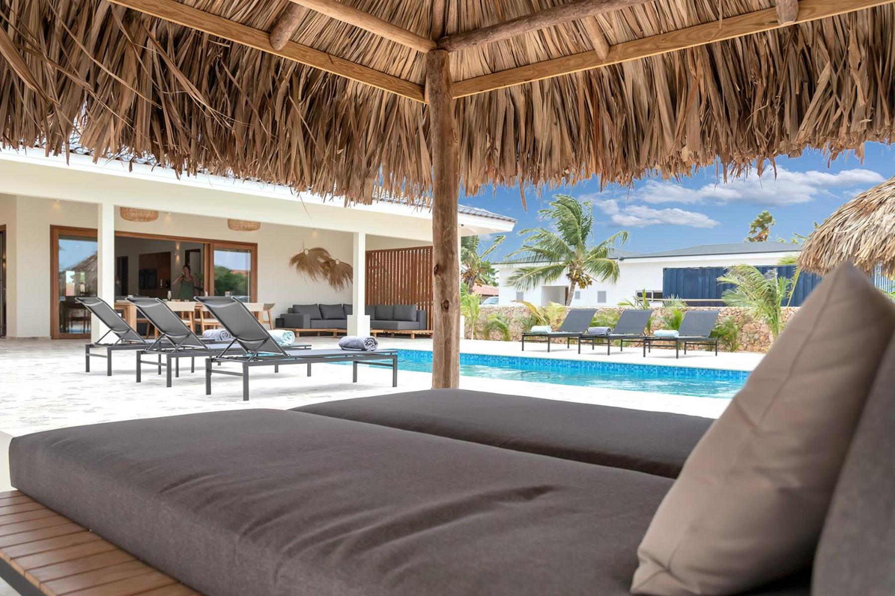 Casa Madera With Large Garden And Private Pool Villa Kralendijk  Exterior photo