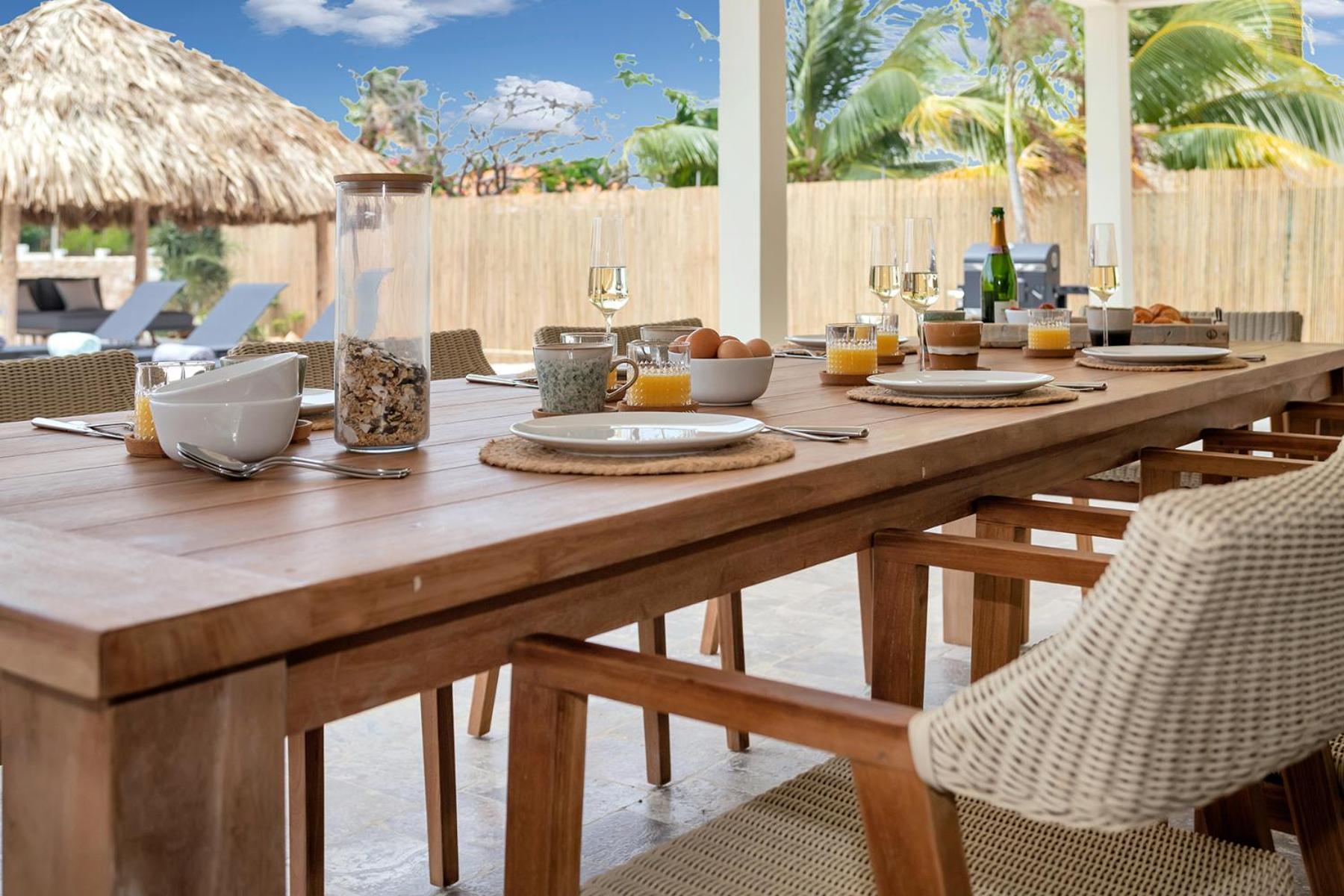 Casa Madera With Large Garden And Private Pool Villa Kralendijk  Exterior photo